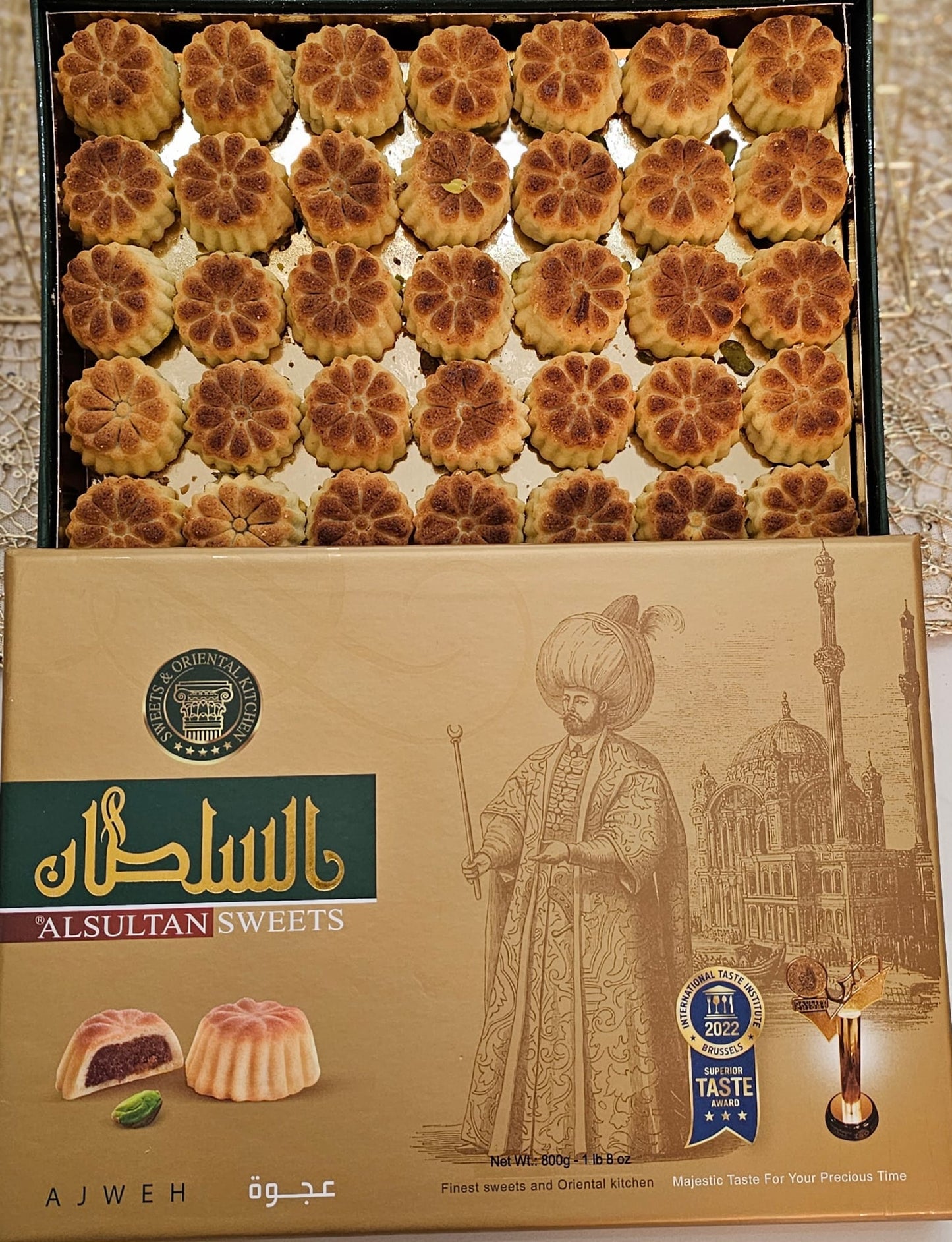 Ma'moul Date-800g/معمول تمر